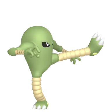 #0106 Hitmonlee Shiny 6IV Hidden Ability In-game Trade Pkm Go